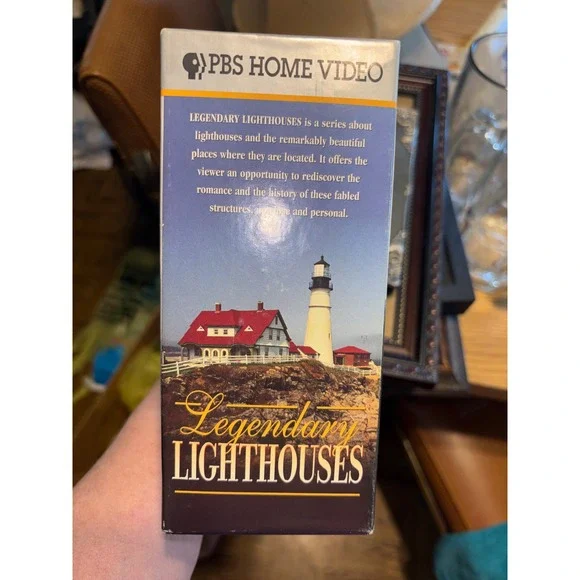 Legendary Lighthouses PBS Home Video 3-Tape VHS Box Set 1998 Documentary B5856 - Picture 3 of 4